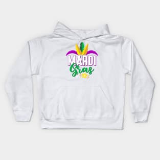 Mardi Gras 2018 - Carnival Gift - French - Fleur de lis - New Orleans Kids Hoodie